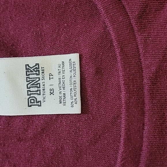 VS PINK Cheetah Long Sleeve/ XS - Picture 5 of 5